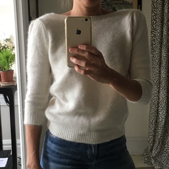 Zara | Sweaters | Zara Cream Angora 